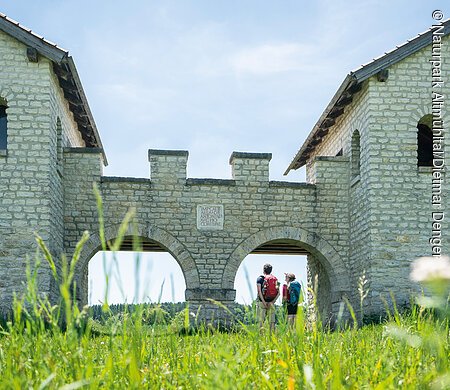 Römerkastell bei Pfünz (Walting/Naturpark Altmühltal)