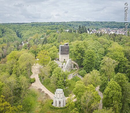 Burgruine Obere Veste (Treuchtlingen, Naturpark Altmühltal)