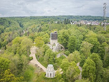 Burgruine Obere Veste (Treuchtlingen, Naturpark Altmühltal)