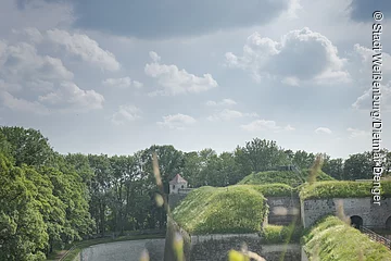 Festungsgraben der Wülzburg (Weißenburg, Naturpark Altmühltal)