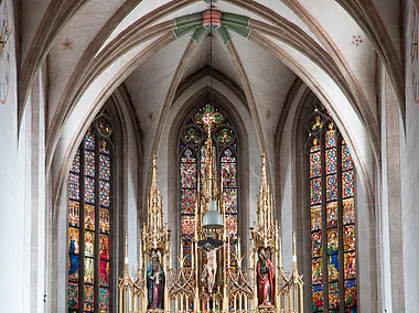 Altar im Eichstätter Dom (Eichstätt, Naturpark Altmühltal)