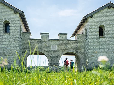 Römerkastell bei Pfünz (Walting/Naturpark Altmühltal)