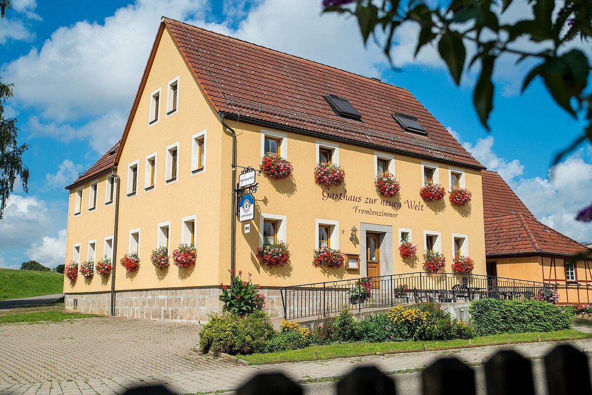 Gasthaus "Zur Neuen Welt" Tauber Altmühl Radweg